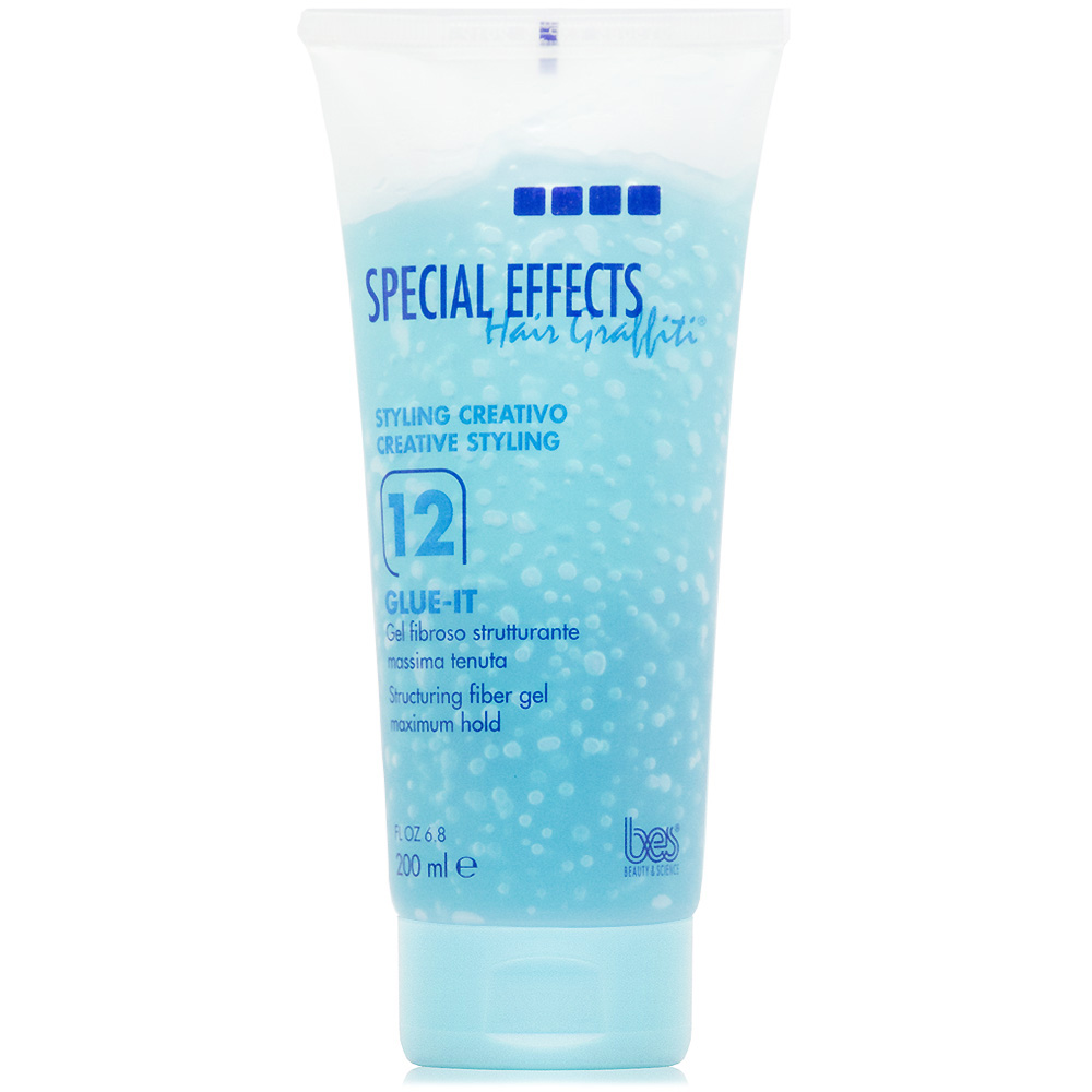 Bes special effects n 12 gel fibroso struttrante effetto colla massima tenuta - 200ml