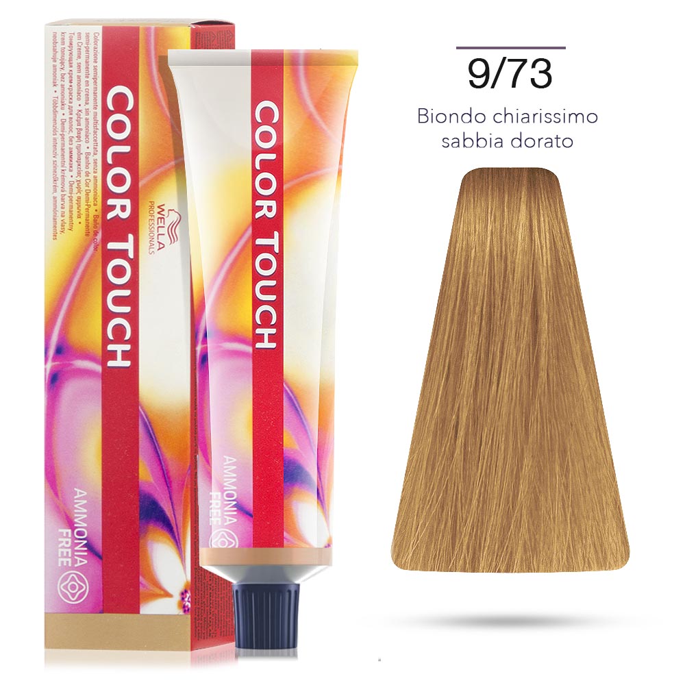 Wella Color Touch – Deep Browns 60ml 9/73, Semi-permanente Haarfarbe Für Salons