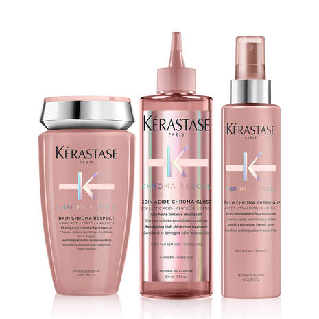 Kerastase Chroma Absolue Rituale Trio Capelli Colorati Fini