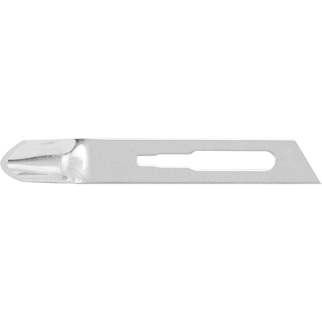 20 Lame Sgorbie Professionali, Monouso, Sterili, Inox - n.10