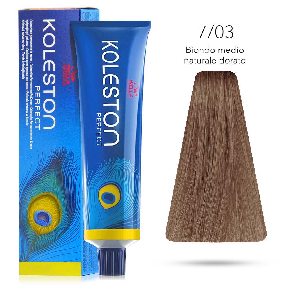 Koleston Perfect Pure Naturals 7/03 Wella 60ml