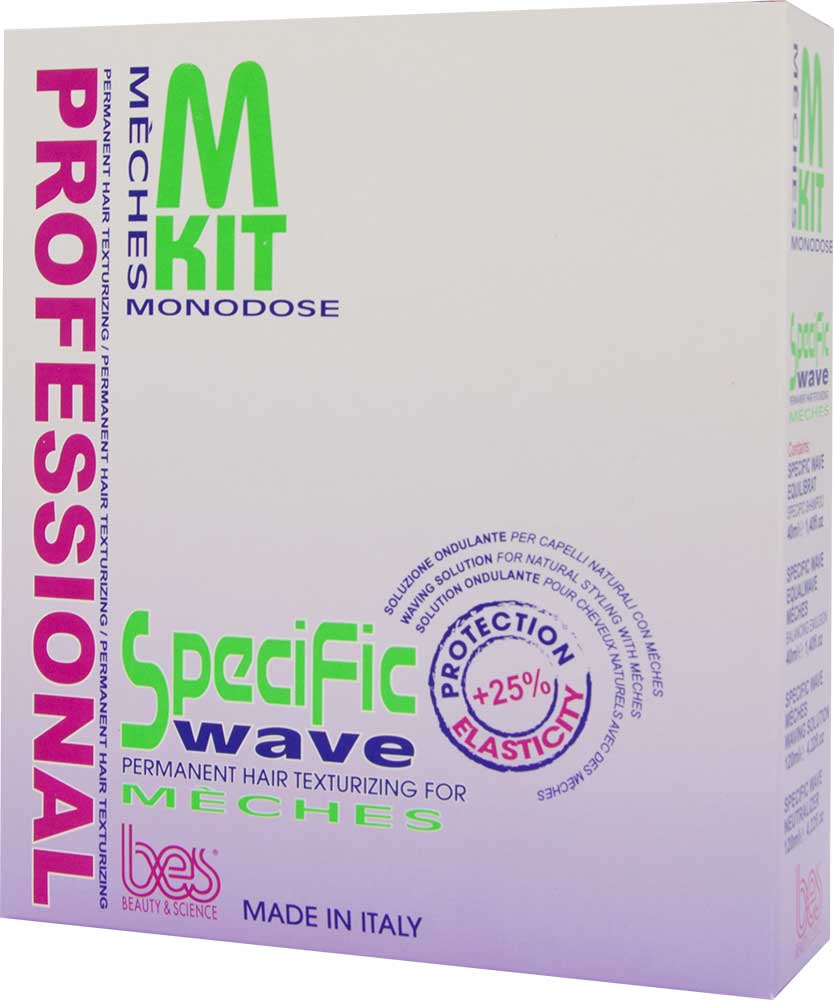 Specific Wave, Permanente per Meches. KIT soluzione ondulante
