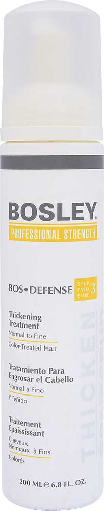 Trattamento rinforzante e volumizzante per capelli COLORATI fini - Mousse - Bosley