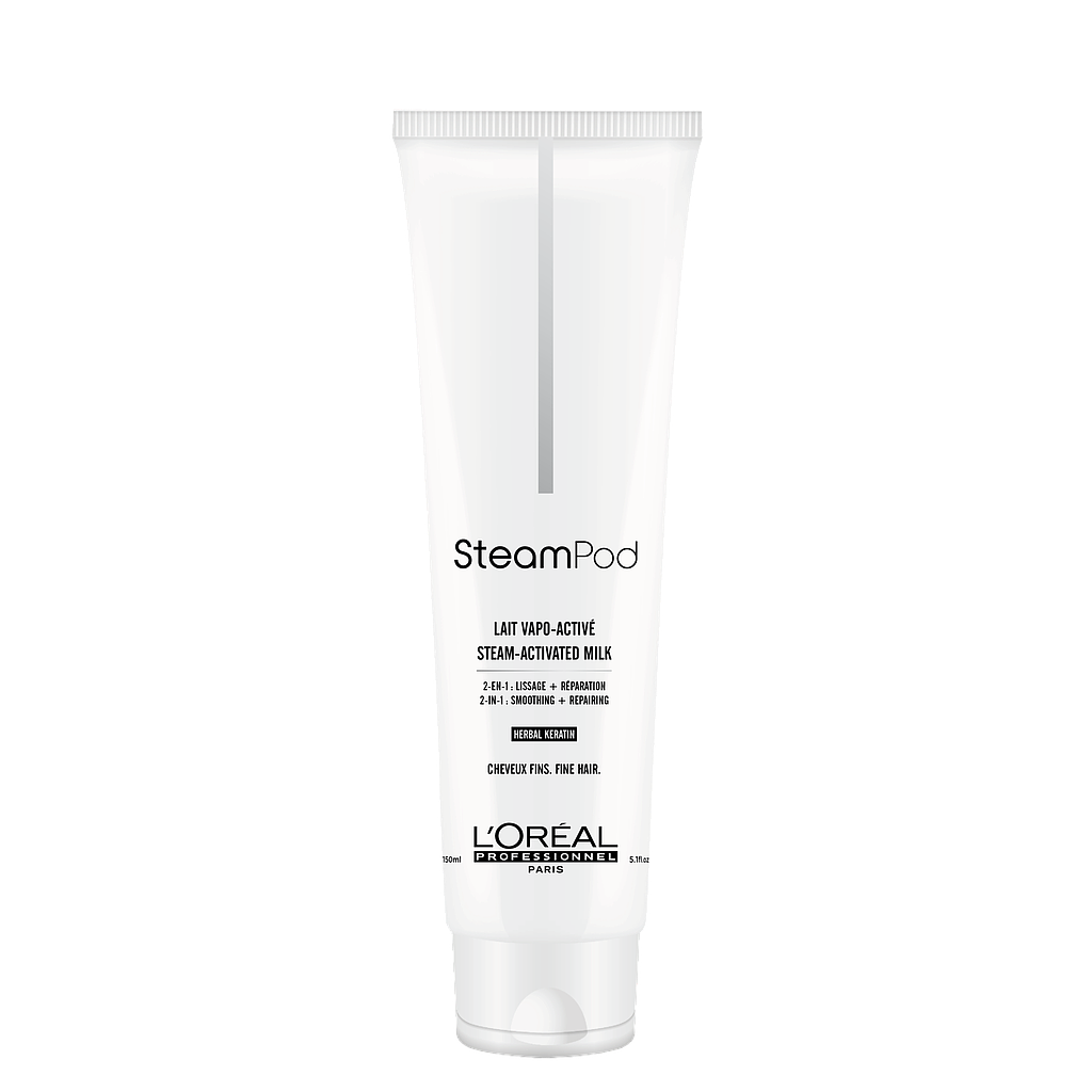 L'Oreal Steampod Lait De Lissage Protezione Calore Capelli Fini 150ml