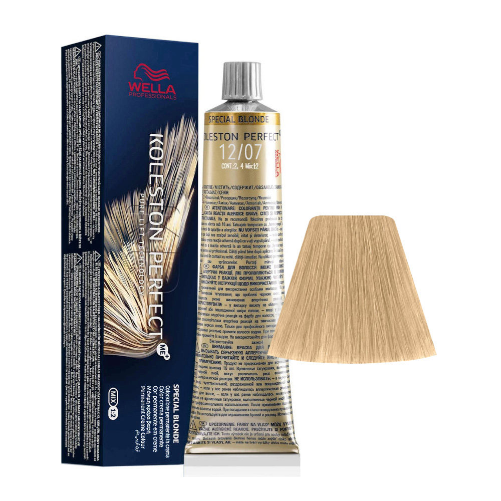 Wella Koleston Perfect Me+ Special Blonde 12/07 Naturale Sabbia