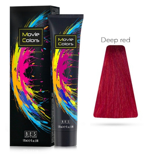 Bes Movie Colors - Colorazione Diretta Nuova Formula - DEEP RED
