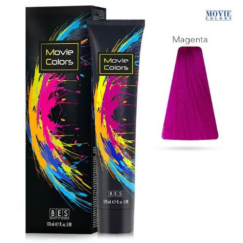 Bes Movie Colors - Colorazione Diretta Nuova Formula - MAGENTA 