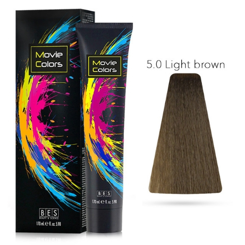 Bes Movie Colors - Colorazione Diretta Nuova Formula - LIGHT BROWN