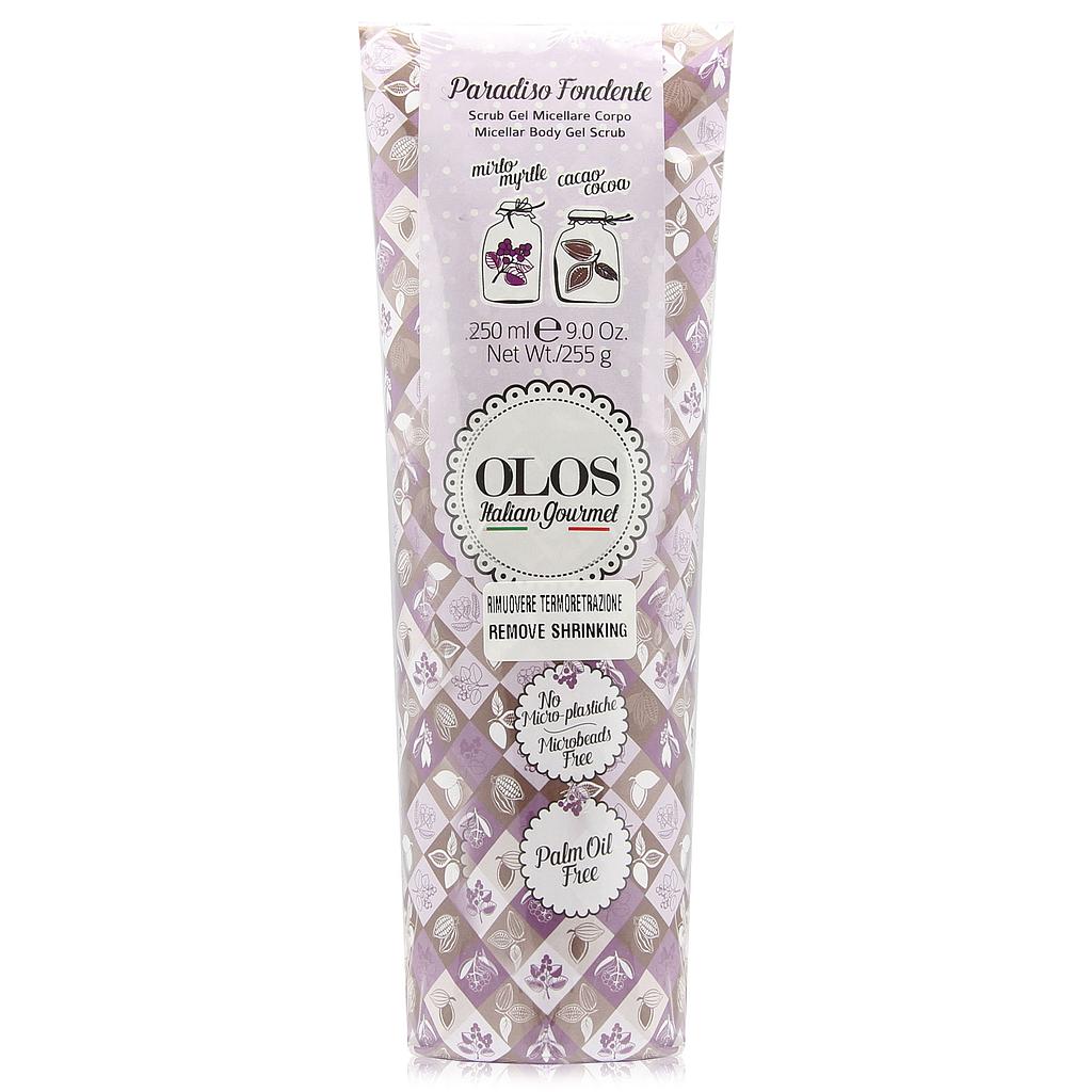 Olos Italian Gourmet Paradiso Fondente Scrub Gel Micellare Corpo