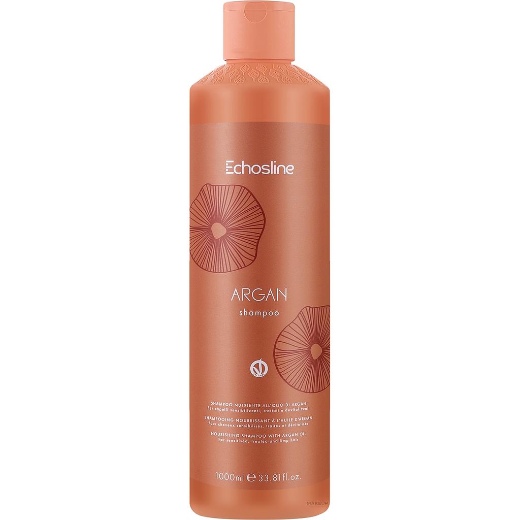 Echosline Argan Shampoo Nutriente All'Olio Di Argan 1000 ml