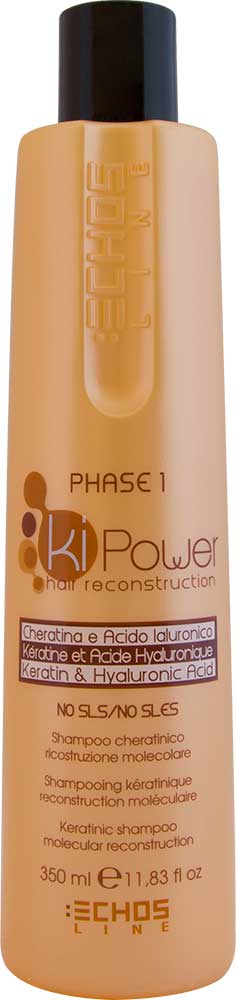 Echosline Ki-Power Shampoo Ricostruzione Molecolare 350 ml