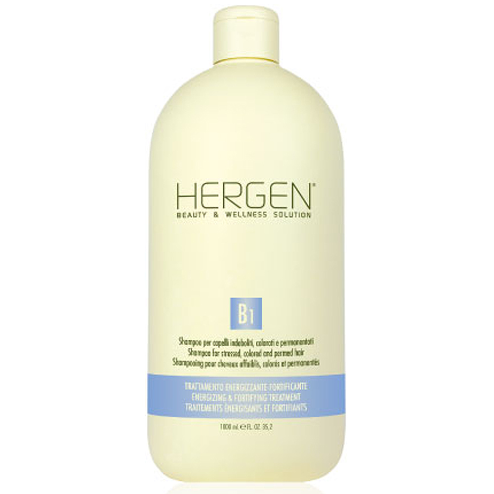 Bes Hergen B1 Shampoo Per Capelli Indeboliti, Colorati e Permanentati 1000 ml