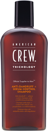 American Crew Anti- Dandruff Sebum Control  Shampoo 250ml