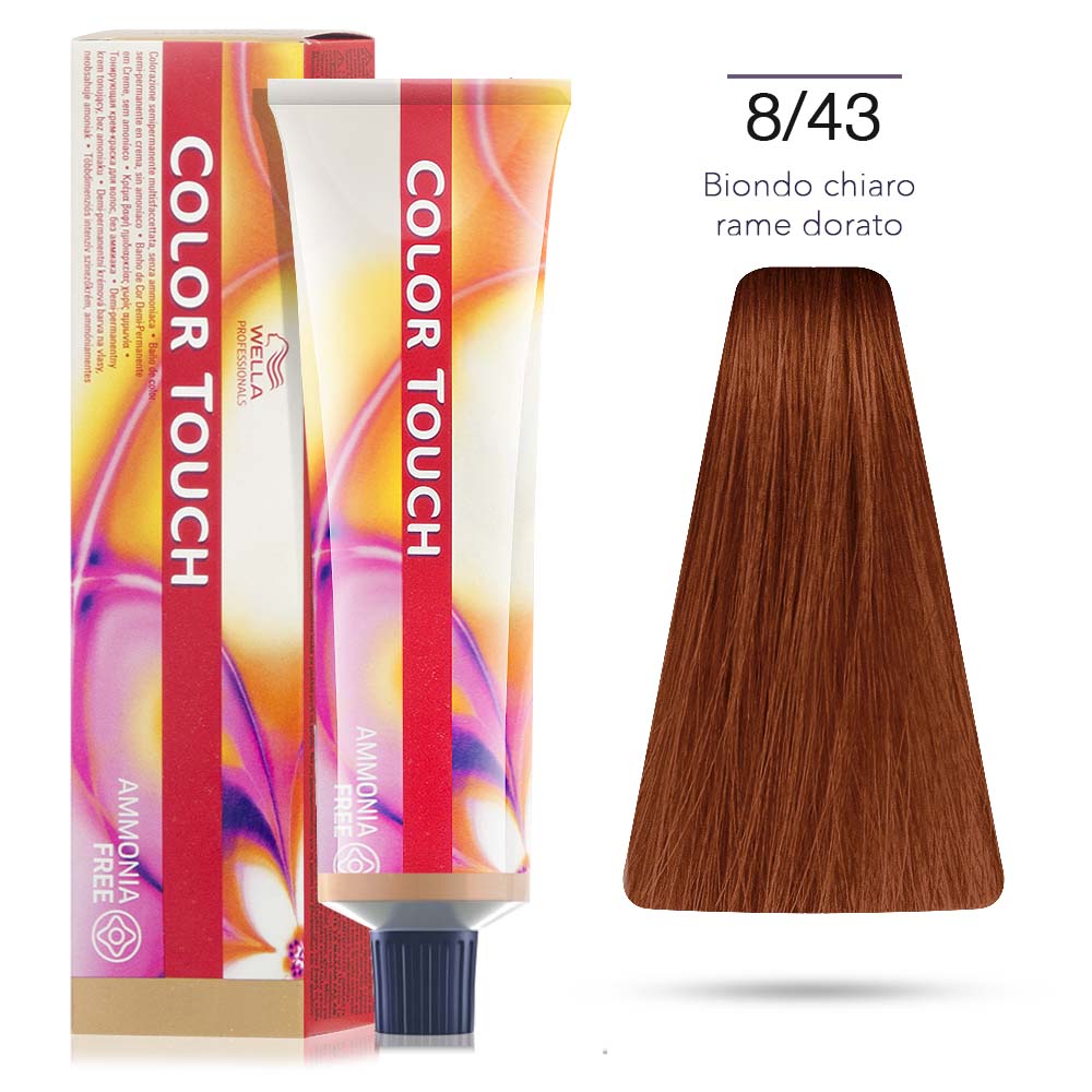Color Touch Vibrant Reds 8/43 Wella 60ml