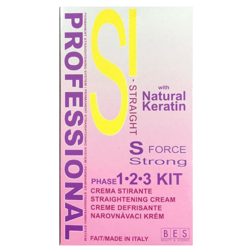 Kit Stiraggio Forte con Cheratina Naturale  - Crema 