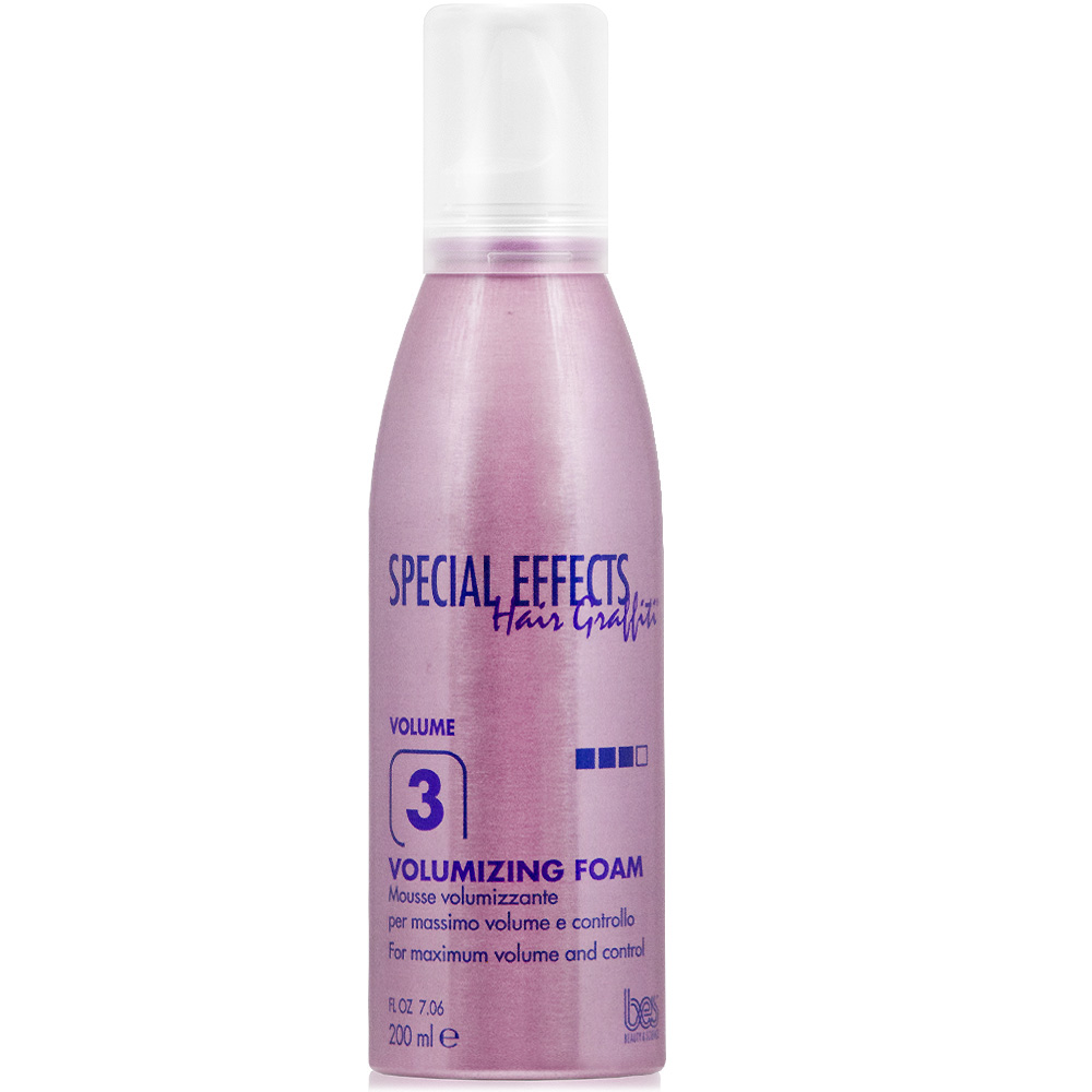 Bes special effects n 3 mousse volumizzante massimo volume e controllo - 200ml