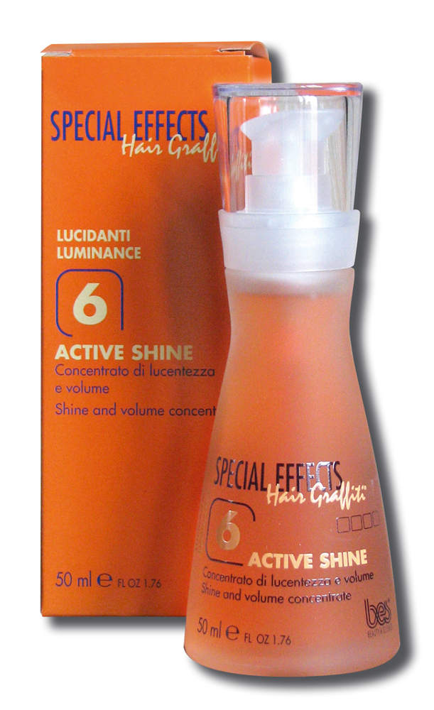 Bes Special Effects n 6 active shine lucidante concentrato di lucentezza e volume - 50ml