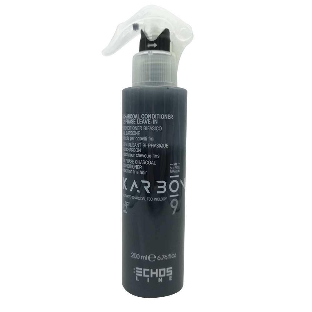 Echosline Karbon Charcoal Conditioner 2-Phase Leave-in 200 ml