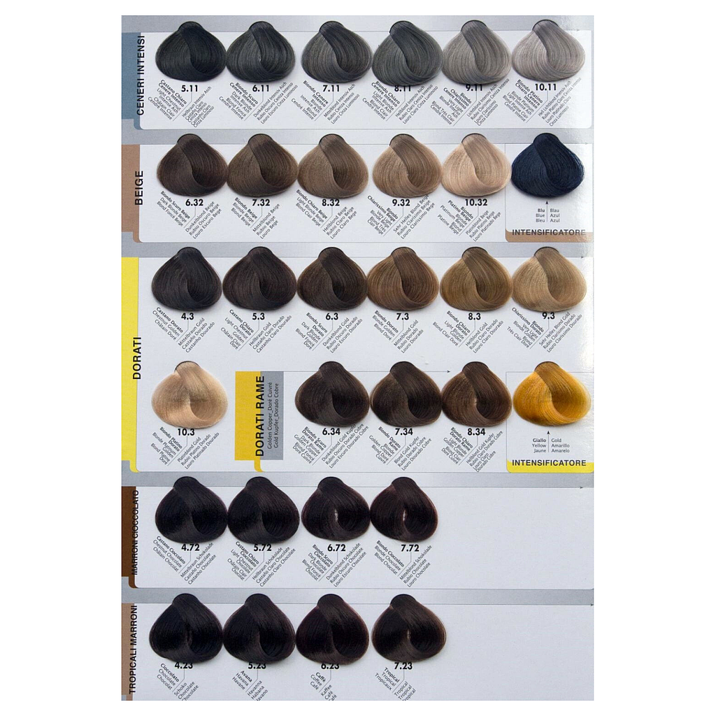 Echosline Echos Color 100 ml - Crema Colorante Professionale con Cera d'Api e Vitamina C - 6.4