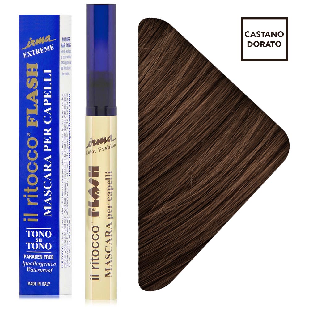 Mascara per Capelli, Ritocco Colore - Irma - CASTANO DORATO