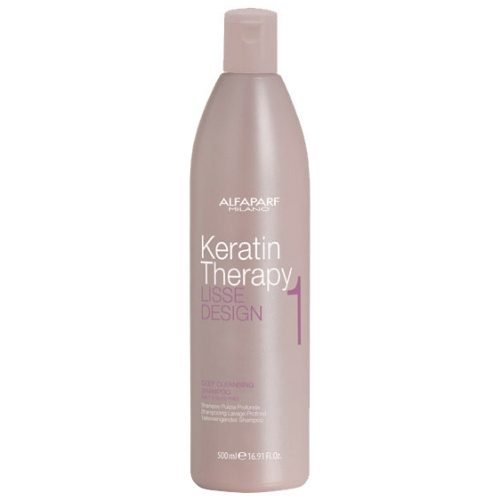 Alfaparf Keratin Therapy Lisse Design Deep Cleansing Shampoo