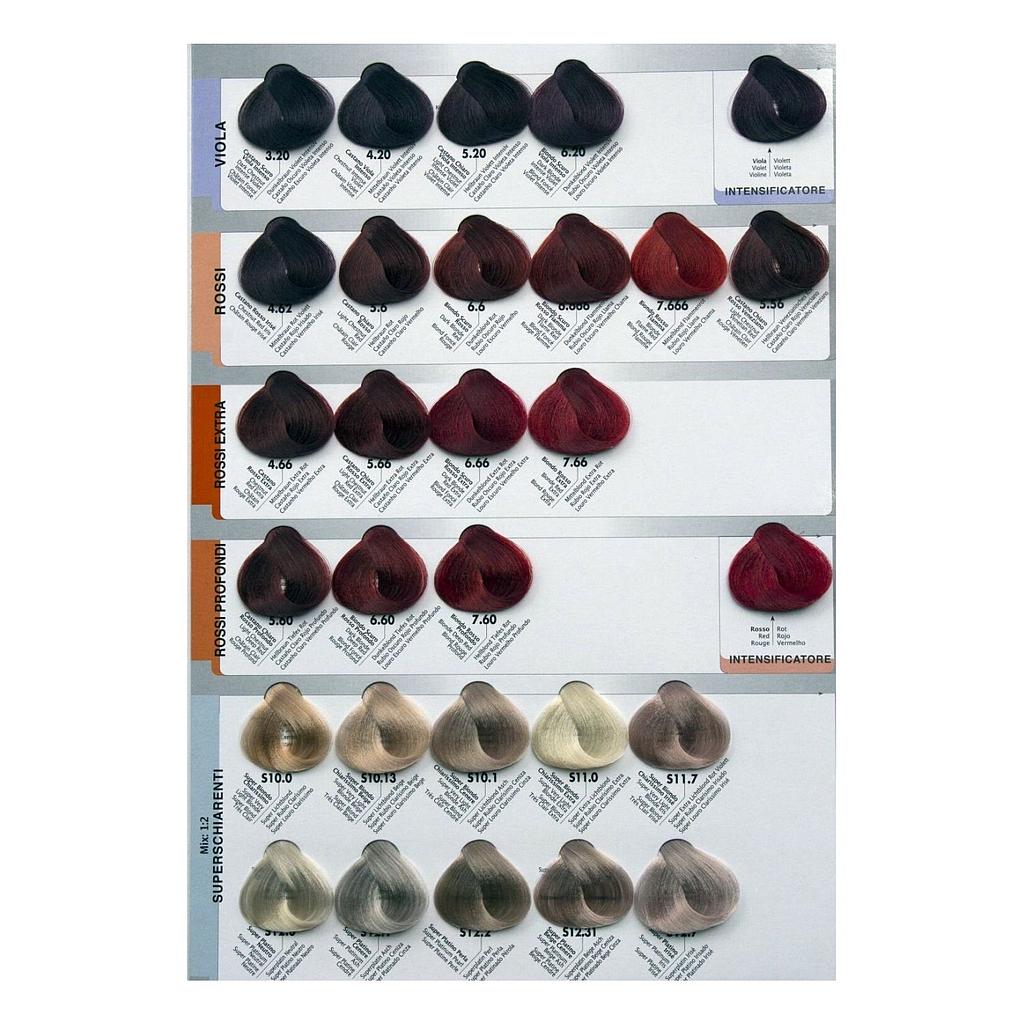 Echosline Echos Color 100 ml - Crema Colorante Professionale con Cera d'Api e Vitamina C - Rosa