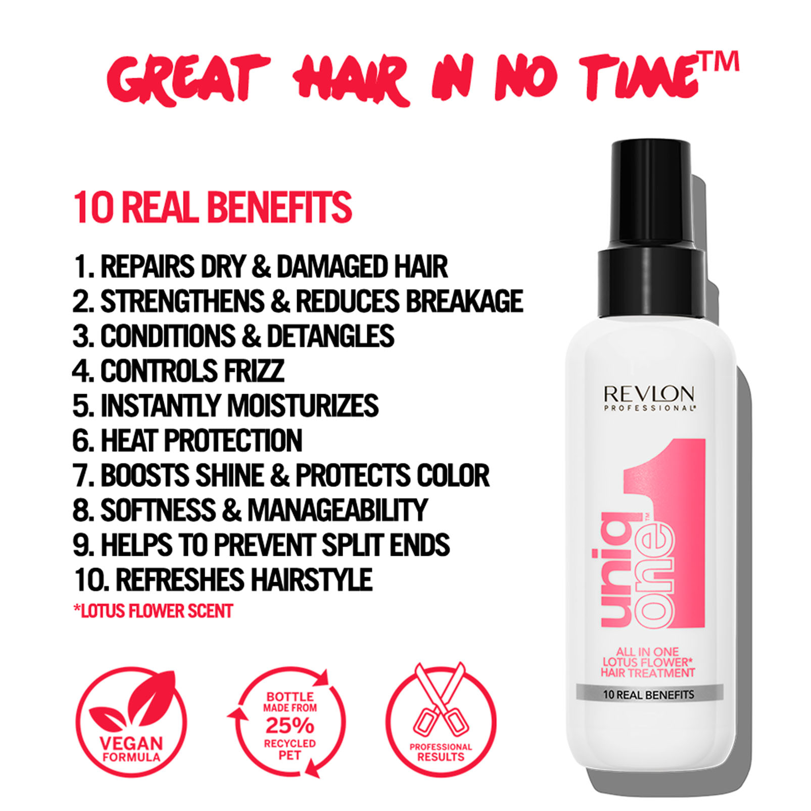Revlon Professional Uniq One Lotus Hair Treatment  150ml